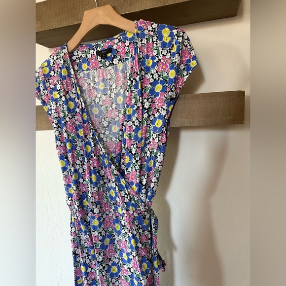 J. Crew|True wrap floral maxi dress in boho ditsy floral print•••Size XL,PRETTY! - Picture 7 of 11